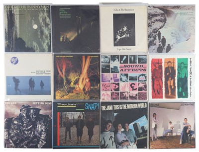 Lot 519 - THE JAM / ECHO & THE BUNNYMEN / GENERATION X / ECT - LP / 12" COLLECTION