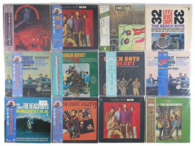 Lot 521 - BEACH BOYS - JAPANESE PRESSINGS - LP COLLECTION