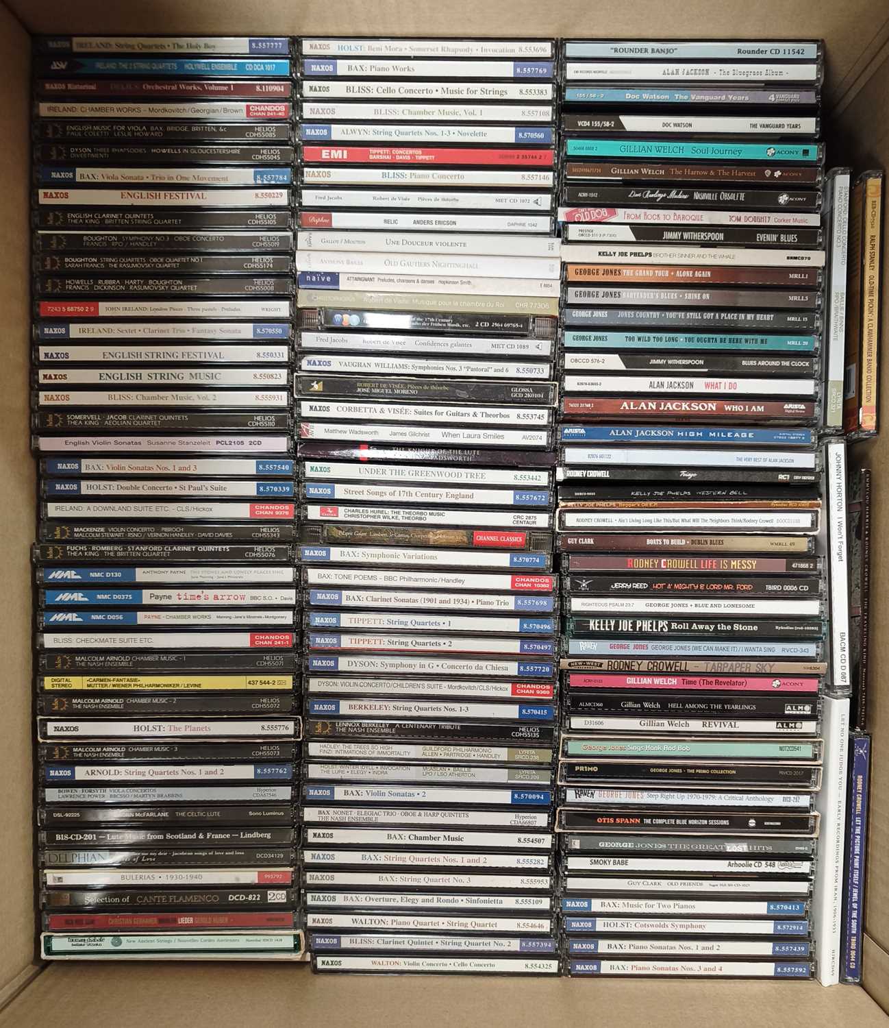 Lot 11 - CLASSICAL, BLUES, AND COUNTRY CD COLLECTION
