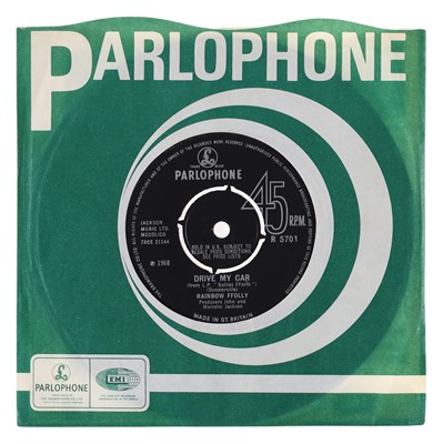 Lot 528 - RAINBOW FFOLLY - DRIVE MY CAR 7" (R 5701 - UK ORIGINAL)