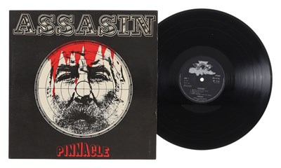 Lot 532 - PINNACLE - ASSASIN LP (HP 12S - ORIGINAL UK PRESSING - SIGNED ON REAR)