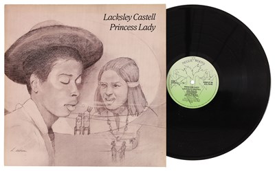 Lot 122 - LACKSLEY CASTELL - 'PRINCESS LADY' LP - UK 1983 ORIGINAL, RARE ROOTS REGGAE