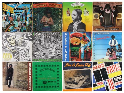 Lot 124 - REGGAE ROOTS DUB DANCEHALL LPS - MAD PROFESSOR, BUNNY WAILER, TRISTON + PALMA
