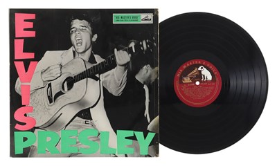 Lot 149 - ELVIS PRESLEY - 'ROCK 'N' ROLL' LP - UK 1956 MONO HMV