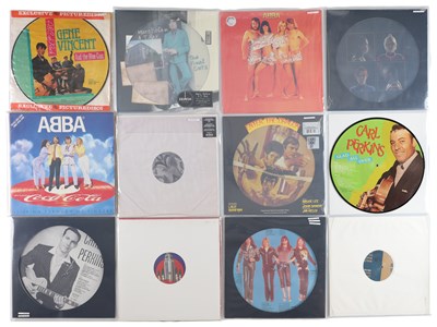 Lot 487 - ROCK, POP, MIXED PICTURE DISC COLLECTION INCLUDING T REX, ABBA