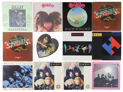 Lot 871 - HEART - LP, 12", 7" AND CD COLLECTION, INC PICTURE DISCS, SIGNED BOOK, PRIVATE RELEASES