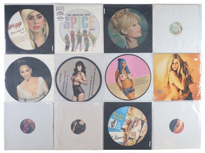 Lot 488 - FEMALE SINGERS POP PICTURE DISC COLLECTION INCLUDING LADY GAGA, SPICE GIRLS