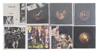 Lot 388 - THE POLICE - PRIVATE PRESSINGS - 7" PACK