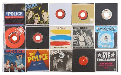 Lot 389 - THE POLICE - 7" PACK (MAINLY OVERSEAS / INC RARITIES)