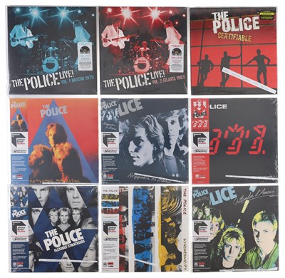 Lot 224 - THE POLICE - MODERN PRESSINGS - LP PACK (INC COLLECTABLES - ALL SEALED)