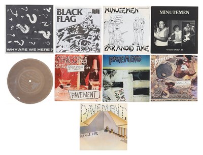 Lot 154 - USA ALT, HARDCORE 7" PACK - MINUTEMEN, BLACK FLAG, PAVEMENT, STILLBORN CHRISTIANS