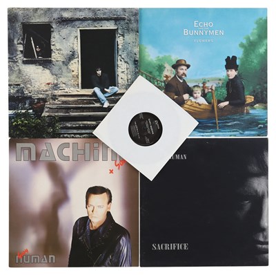 Lot 562 - INDIE, NEW WAVE, SYNTH LP RARITIES - GARY NUMAN, ECHO & THE BUNNYMEN