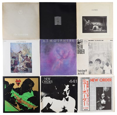 Lot 563 - JOY DIVISION & NEW ORDER LP PACK W/ PRIVATE RELEASES