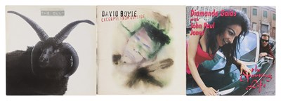 Lot 564 - RARE ROCK & ALTERNATIVE LPS - THE CULT, DAVID BOWIE, DIAMANDA GALA