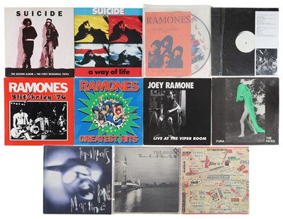 Lot 566 - PUNK, WAVE, ALTERNATIVE LP PACK - SUICIDE, RAMONES, TOM WAITS