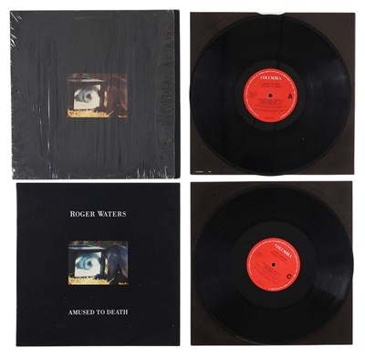 Lot 567 - ROGER WATERS - AMUSED TO DEATH LP - 1992 EU ORIGINAL (468761 0)