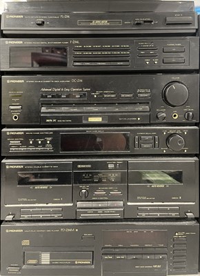 Lot 8 - PIONEER HIFI STACK & SPEAKERS.