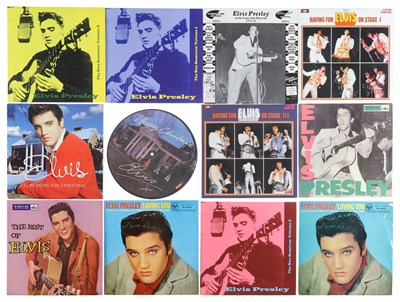 Lot 617 - ELVIS LP, 10" AND 7" COLLECTION