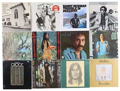 Lot 619 - FOLK, ACOUSTIC, SINGER SONGWRITER LP'S INCLUDING BOB DYLAN, RANDY NEWMAN
