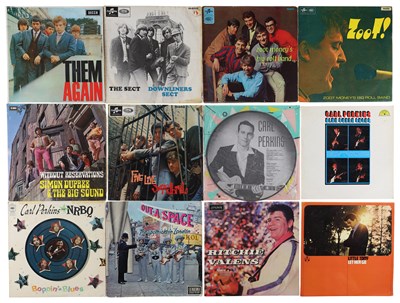 Lot 620 - 50'S AND 60'S ROCK 'N' ROLL, POP, BEAT LP COLLECTION INCLUDING THEM AND DOWNLINERS SECT