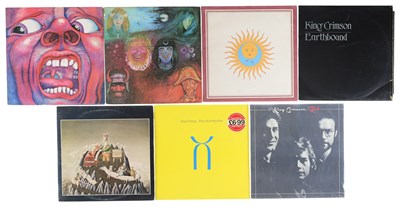 Lot 623 - KING CRIMSON LP EARLY / ORIGINAL PRESSING COLLECTION INCLUDING IN THE COURT OF THE CRIMSON KING