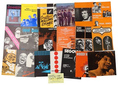 Lot 122 - 1960S PROGRAMMES INC ROLLING STONES.
