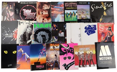 Lot 123 - CONCERT / EVENT PROGRAMME COLLECTION - 50+.