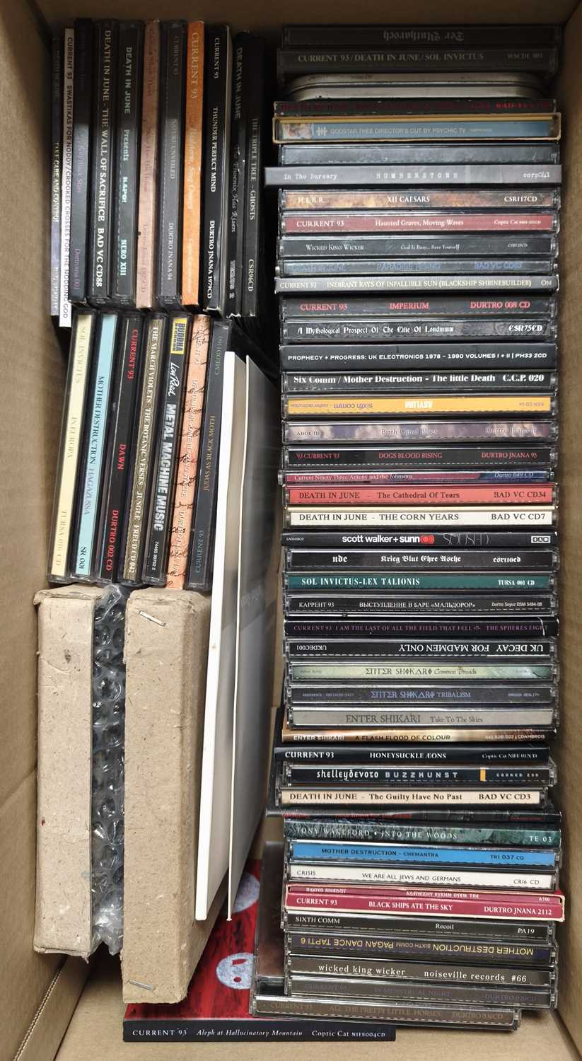 Lot 12 - NEOFOLK, INDUSTRIAL, METAL AND RELATED CD COLLECTION
