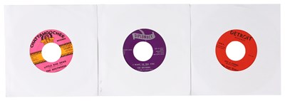 Lot 201 - 60'S WEST COAST 7" GARAGE ROCKERS - THE NIGHT WALKERS, THE BOSTWEEDS, BRYMERS
