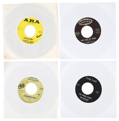 Lot 218 - 60'S USA FUZZ-GARAGE RARITIES 7" PACK - DANNY BURK, THE BARE FACTS, AMBERTONES