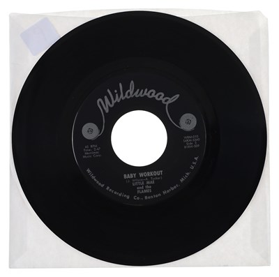 Lot 199 - LITTLE MAE AND THE FLAMES – BABY WORKOUT US WILDWOOD 7” (WRM-010 (A-SIDE), WRM-009 (B-SIDE))
