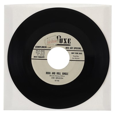 Lot 207 - JOE BENSON – ROCK AND ROLL JUNGLE US DELUXE 7” DEMO (6146)
