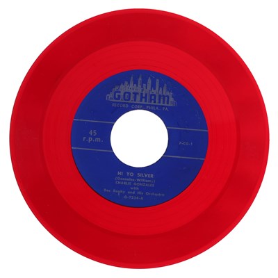 Lot 210 - CHARLIE GONZALES – HI YO SILVER US GOTHAM 7” (G-7234)