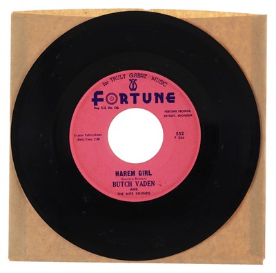 Lot 214 - BUTCH VADEN AND THE NITE SOUNDS – HAREM GIRL - US FORTUNE 7” (552)