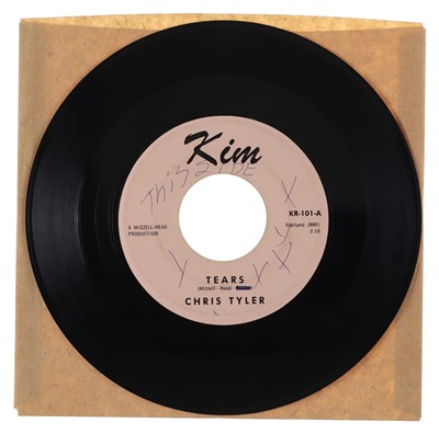 Lot 215 - CHRIS TYLER – TEARS - US KIM 7” (KR-101)