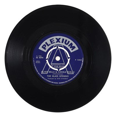 Lot 155 - THE GLASS OPENING – SILVER BELLS & COCKLE SHELLS UK PLEXIUM 7” DEMO (P 1236)