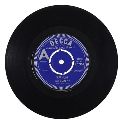 Lot 35 - THE MAJORITY – SIMPLIFIED UK DECCA 7" DEMO (F.12453)