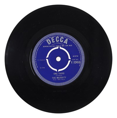 Lot 35 - THE MAJORITY – SIMPLIFIED UK DECCA 7" DEMO (F.12453)