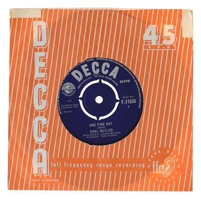 Lot 37 - SHEL NAYLOR – IT'S GONNA HAPPEN SOON UK DECCA 7" (F.11856)