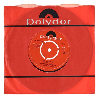 Lot 40 - STU BROWN & BLUESOLOGY – SINCE I FOUND YOU BABY UK POLYDOR 7" (56195)