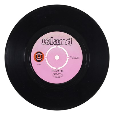 Lot 43 - BLIND FAITH – CHANGE OF ADDRESS FROM JUNE 23RD 1969 UK ISLAND 7" PROMO