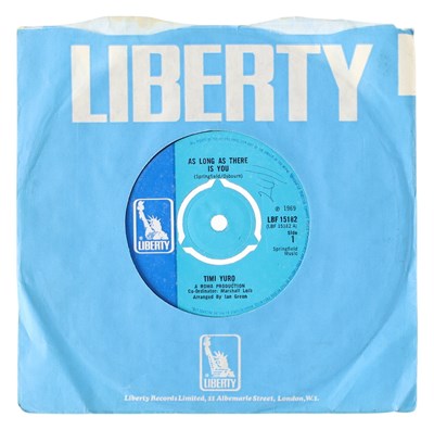 Lot 39 - TIMI YURO - 'IT'LL NEVER BE OVER FOR ME' 7" - UK LIBERTY 1969