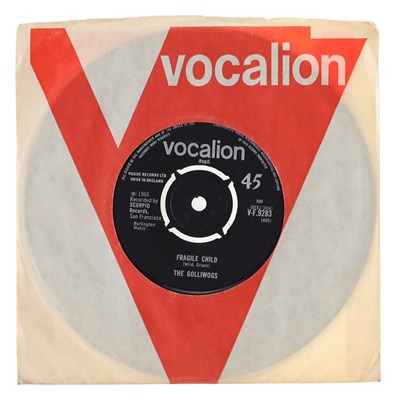 Lot 581 - THE GOLLIWOGS – FRAGILE CHILD UK VOCALION 7” (V-F.9283)