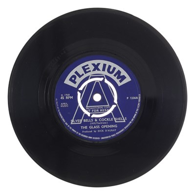 Lot 586 - THE GLASS OPENING – SILVER BELLS & COCKLE SHELLS UK PLEXIUM 7” DEMO (P 1236)