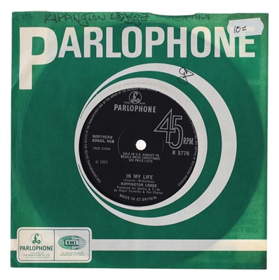 Lot 589 - KIPPINGTON LODGE – IN MY LIFE UK PARLOPHONE 7” (R 5776)