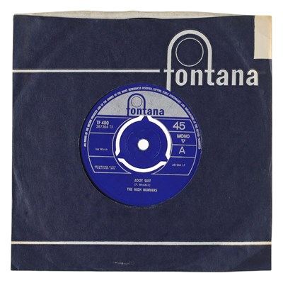 Lot 591 - THE HIGH NUMBERS – ZOOT SUIT UK FONTANA 7” (TF 480)