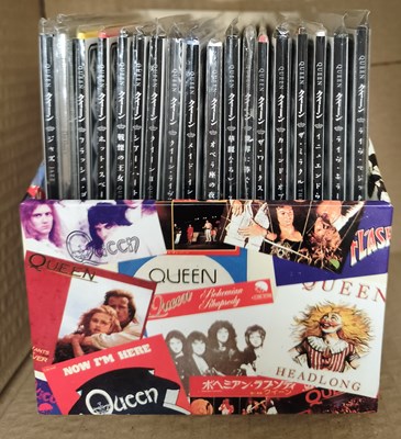 Lot 21 - 'QUEEN DISCOGRAPHY' JAPANESE CD COLLECTION WITH BOX