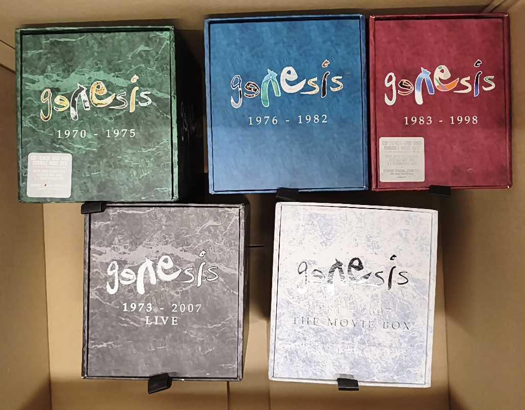 Lot 22 - GENESIS CD BOX SET PACK