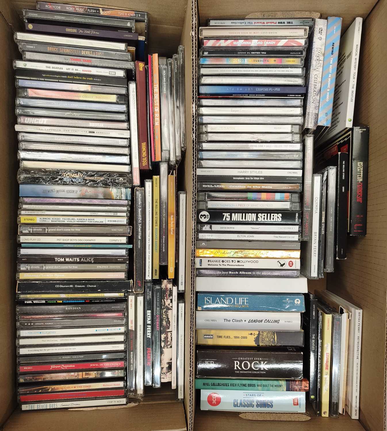 Lot 25 - ROCK AND POP CD COLLECTION