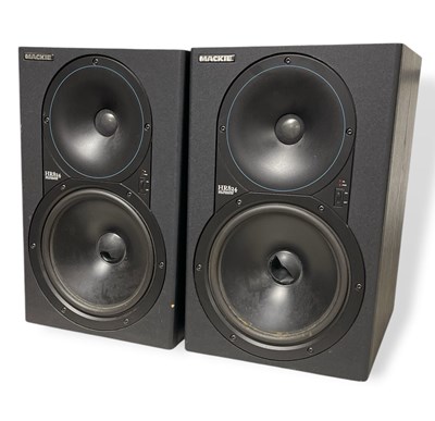 Lot 11 - MACKIE HR824 2-WAY ACTIVE STUDIO MONITORS - PAIR.